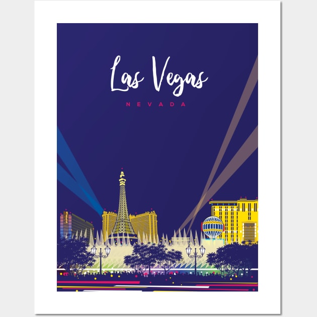 Las Vegas Wall Art by Sauher